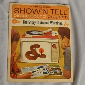 *CLOSE OUT* Show N Tell picturesound 1964 the Story of Animal Warnings (154W)